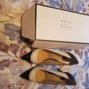 Black/White Heels